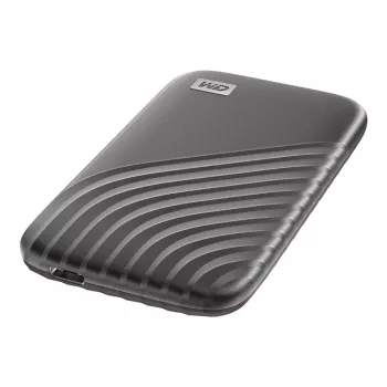 External SSD | WESTERN DIGITAL | My Passport | 1TB | USB-C | Write speed 1000 MBytes/sec | Read speed 1050 MBytes/sec | WDBAGF0010BGY-WESN