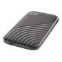 External SSD | WESTERN DIGITAL | My Passport | 1TB | USB-C | Write speed 1000 MBytes/sec | Read speed 1050 MBytes/sec | WDBAGF0010BGY-WESN