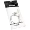 PWM fan splitter cable Kolink PGW-AC-KOL-160, 35 cm braided white, 1-to-2 PWM connector