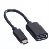 Cable adapter USB 3.1 C-A M/F 0.15 m VALUE 11.99.9030