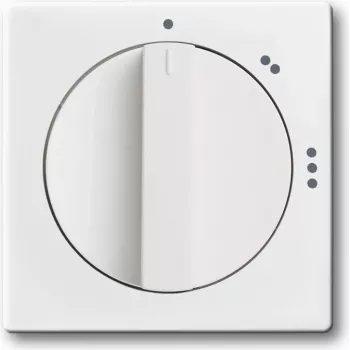 Busch Jaeger Zentralscheibe dav/sws f.3Stufen-Drehschalt 2542 DR (1710-0-3651)