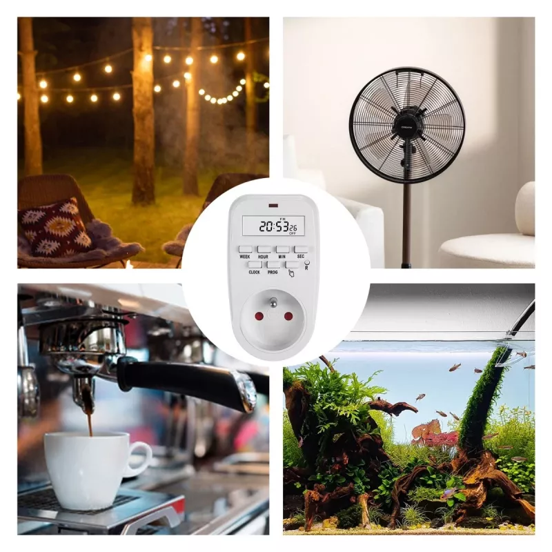 Digital timer switch GreenBlue GB362 — programmable timer for electrical devices, model GB362