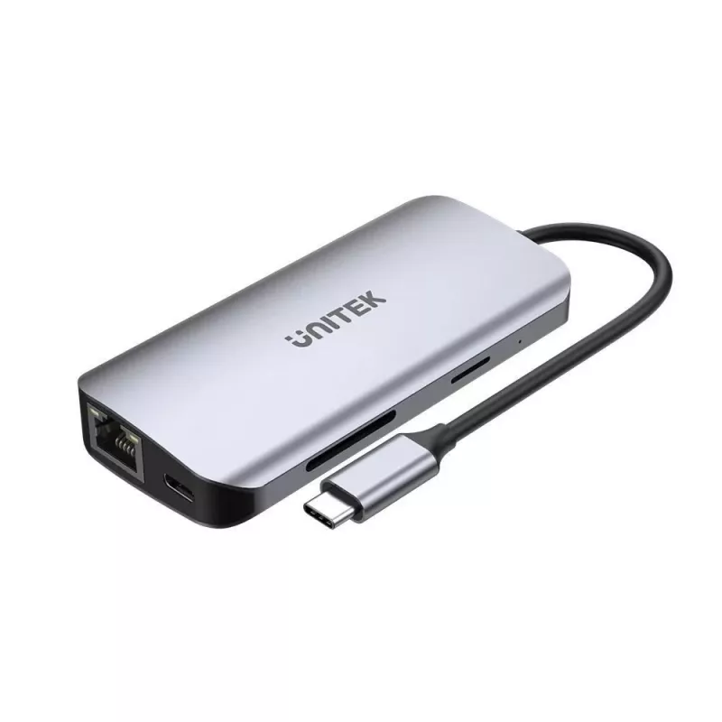 USB-C Hub Unitek D1122A01 with 2x HDMI 4K and 100W Power Delivery
