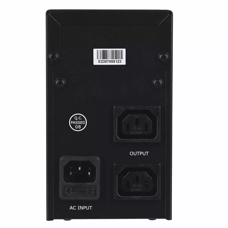 Gembird UPS-PC-652A uninterruptible power supply (UPS) Line-Interactive 0.65 kVA 390 W 3 AC outlet(s)