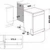 Indesit D2F HD624 AS dishwasher Freestanding 14 place settings