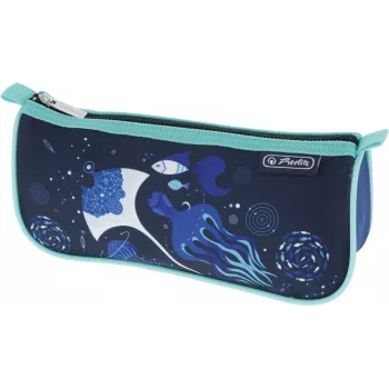 Herlitz 50043538 Case soft pencil case Blue (50043538)