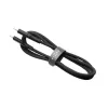 USB-C to USB-C cable FIXED FIXDLS-CC12-BK, 1.2 m, 60W power and data