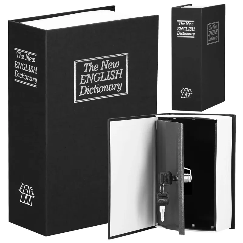 Extralink Home Book Safe, Money Box, Steel Vault for Keys, S-405