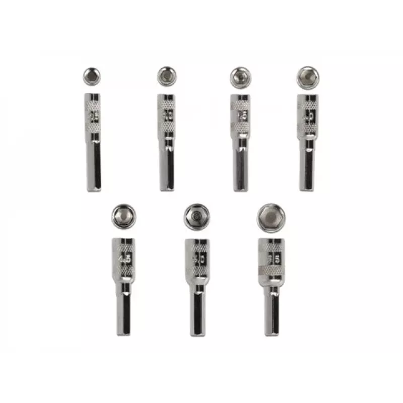 Screwdriver Set DeLOCK 90551 8 pieces external hexagonal hollow shaft 2.5 - 5.5 mm