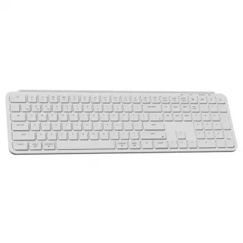 Keychron B6P-K8 Keyboard Full-size USB RF Wireless Bluetooth Ivory