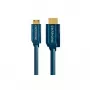Mini-HDMI+Adapter Cable m. Ethernet(HDMI A/HDMI Mini C) - 2,0m high-speed adapter HDMI to Mini-HDMI