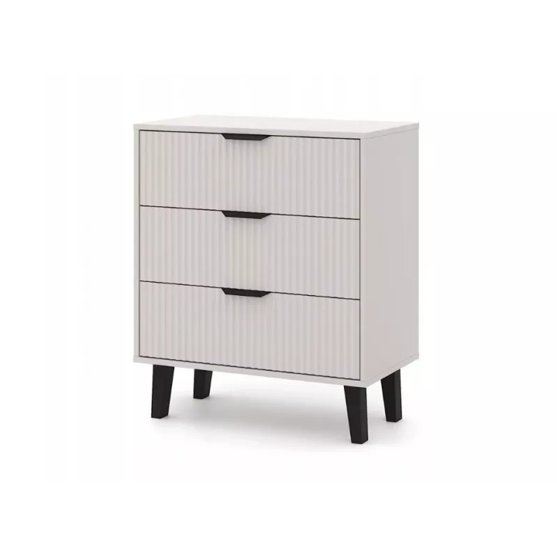 SCANDI 3S SLIM CHEST OF DRAWERS, CASHMERE COLOUR