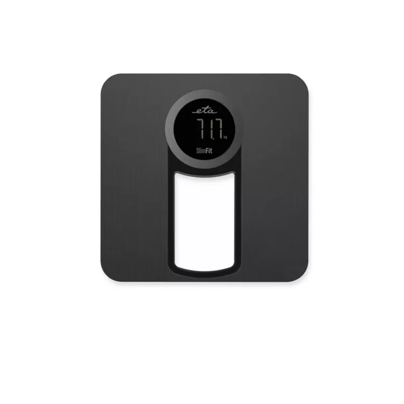 Personal bathroom scale ETA ETA978190000 — max 150 kg, 100 g accuracy, black