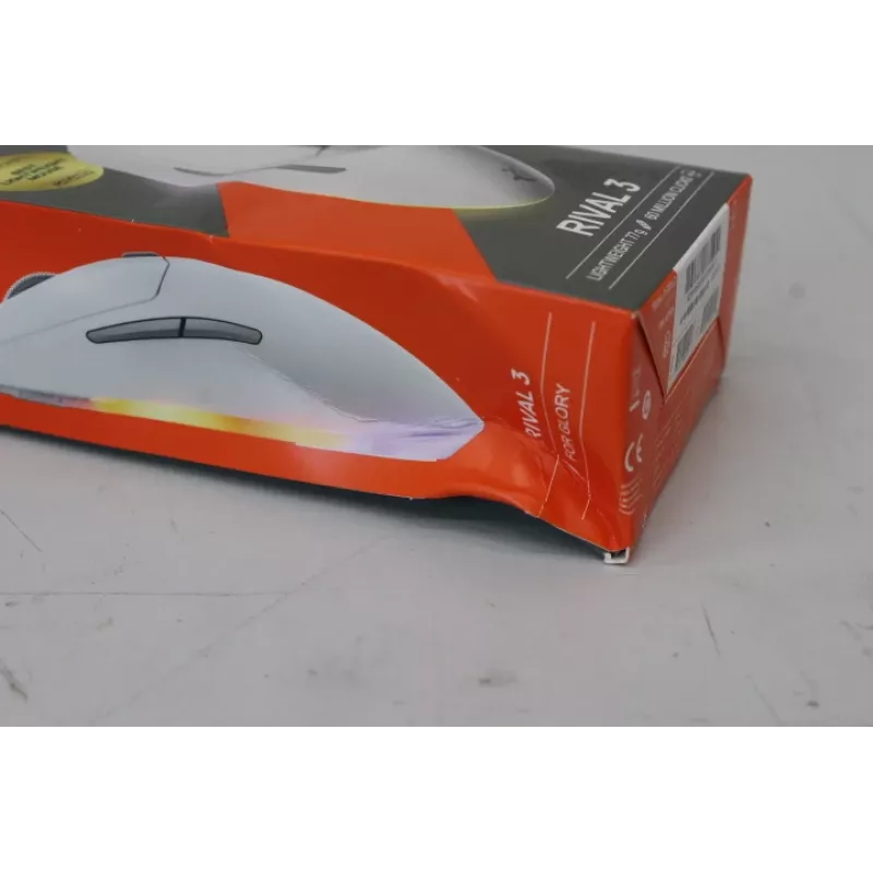 SALE OUT. Steelseries Rival 3 Gen 2 Gaming Mouse, White | SALE OUT. SteelSeries Gaming Mouse | Rival 3 Gen 2 | Wired | White | DAMAGED PACKAGING