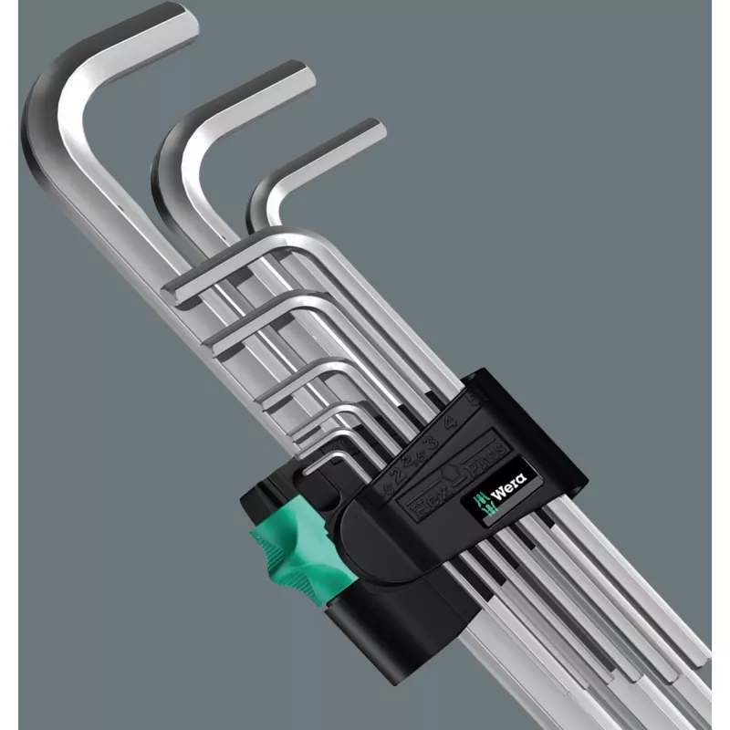 Wera 05133163001 hex key L-shaped hex key Metric 9 pc(s)