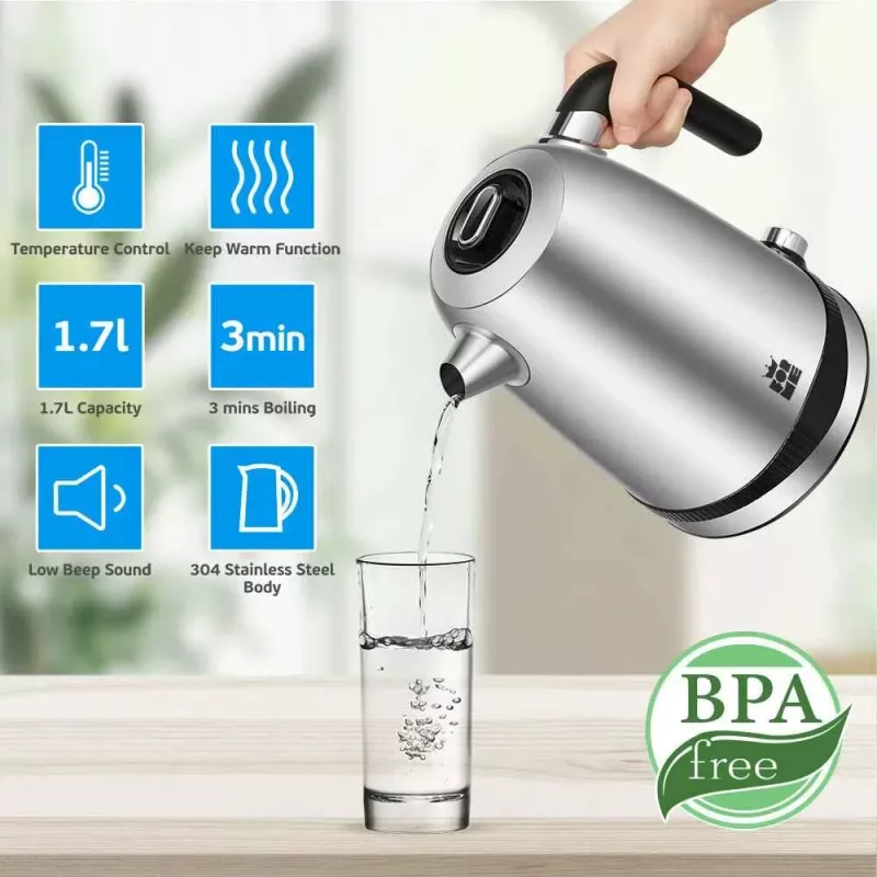 Electric kettle Forme FKS-817 1.7L 2200W Black