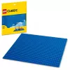 LEGO building plate 11025 — blue baseplate 32x32 studs, 250×250 mm
