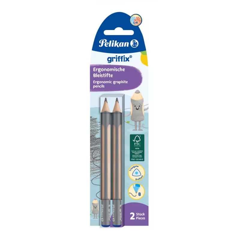 Graphite Pencil Pelikan 817028 B 2 pc(s)