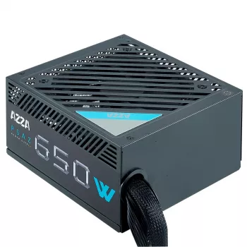 AZZA Power Supply 650W PSAZ 120mm black (80+ Bronze) retail