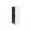 DIGITUS 36HE Unique Netzwerkschrank 600x800mm Glastür Grau