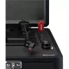 Belt-drive turntable Lenco TT-115 Black — portable suitcase record player, Bluetooth 5.0, USB recording, 33/45/78 RPM
