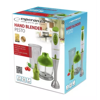Esperanza EKM003G blender 0.75 L Immersion blender Green,White 450 W