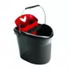 Bucket with mop wringer Vileda 157870 — black, 10 L, fits Ultramax & Ultramax XL, 380×300×380 mm
