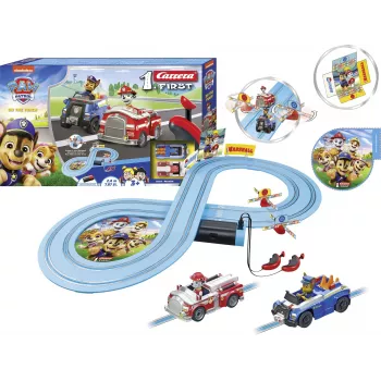 Toy Racetrack CARRERA FIRST Paw Patrol On the Track model 20063056 — children's slot car set