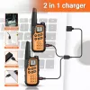 Walkie-Talkie Baofeng BF-T25E Orange, 2 pieces