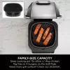 Ninja DG551EU fryer Single 3.8 L Stand-alone 1760 W Hot air fryer Black, Silver