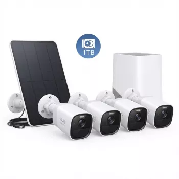 EUFY EufyCam E40 - Network Surveillance Camera - weatherproof / dustproof / UV-resistant / waterproof - Colour (day/night)