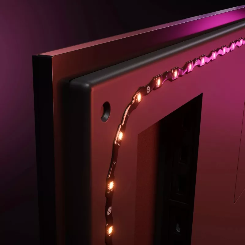 Nanoleaf 4D V2 TV Screen Mirror + Light Strips Kit (for TV & Monitor up to 65'') | 24 W | Multicolor RGB