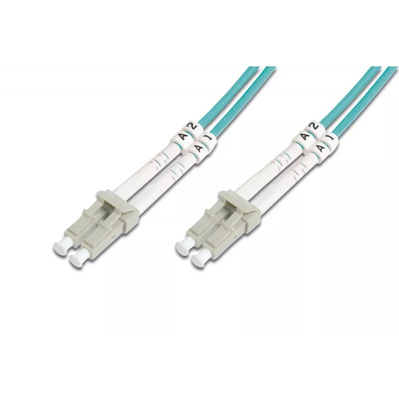 Fiber Optic Patch Cord Multimode OM3 LC/LC 15m Digitus