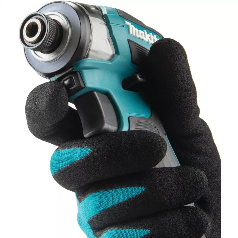 Impact driver Makita DTD173RTJ 18V cordless, 1/4 inch chuck, 3600 RPM, pistol-handle, Li-Ion