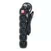 Power Extension Esperanza ELK214K 1.5 m cable 5 Type E outlets Indoor Black