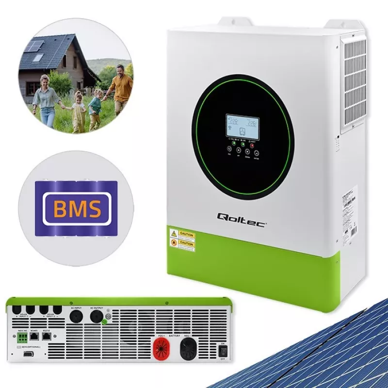 Qoltec hybrid solar inverter Off-Grid 11000W