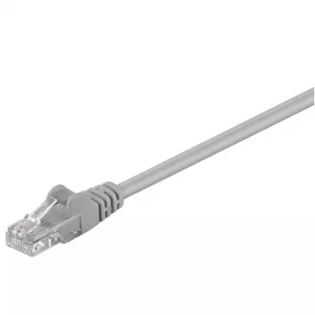 Wentronic Goobay CAT 5e Patch Cable, U/UTP, Grey, 3 m - CCA Copper Mix (68367)