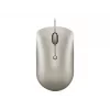 Wired office mouse Lenovo 540 Ambidextrous USB Type-C Optical 2400 DPI Sand