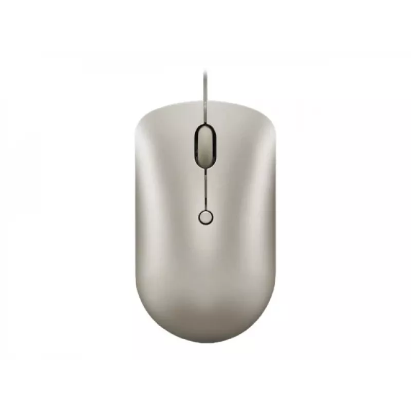 Wired office mouse Lenovo 540 Ambidextrous USB Type-C Optical 2400 DPI Sand