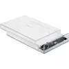HDD/SSD enclosure DeLOCK 42623 Transparent 2.5/3.5 inch