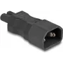 DeLOCK Power Adapter IEC 60320 - C14 to C7 Plug Socket 2.5 A Black