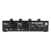 Audio interface M-Audio M-Track Duo — USB 2-in/2-out, 16-bit/48 kHz, 1x XLR/TS combo, 1x instrument input, phantom 48V