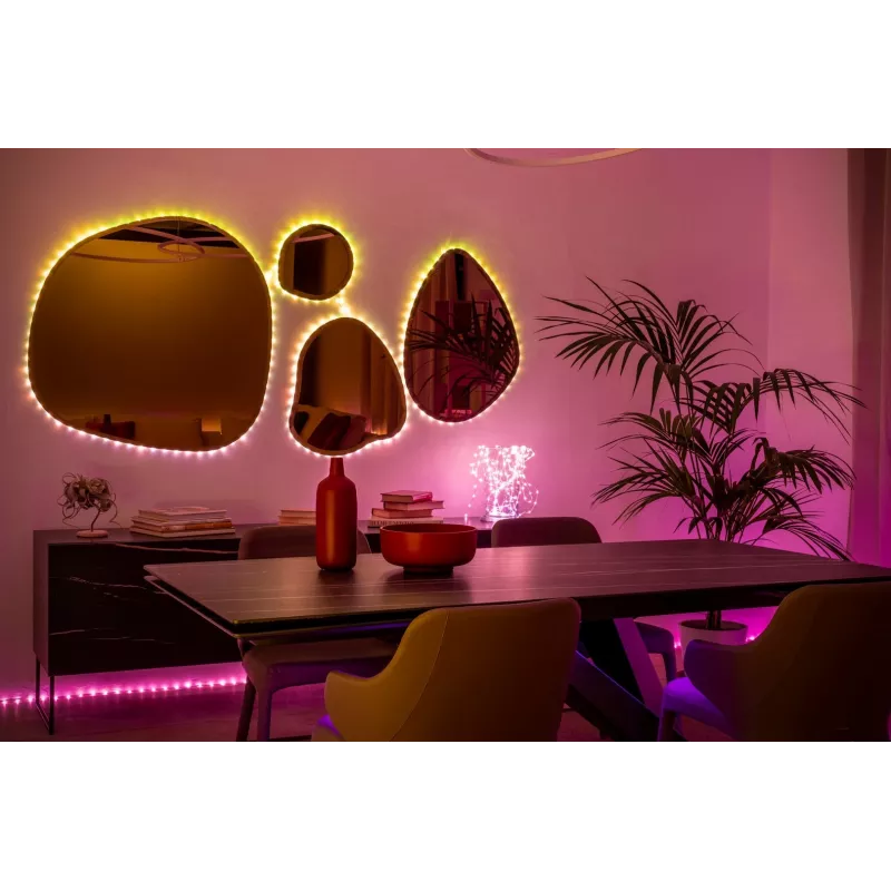 Twinkly Dots 60 RGB USB Smart Lights, 3 m, Black