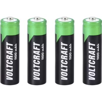 VOLTCRAFT HR06 Mignon (AA)-Battery NiMH 1100 mAh 1.2 V 4 pc(s) (VC-12714005)