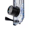 Singularity Resonance 2.0 Single D5 Distro Plate — Single pump reservoir distribution plate for custom water cooling
