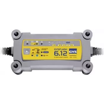 Battery Charger GYS FLASH 6.12 — 12V 6A Automatic Charger