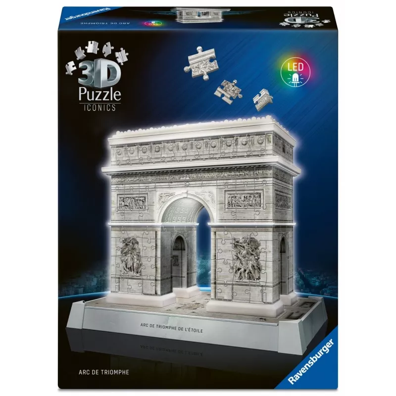 3D puzzle Ravensburger 12008029 Buildings 269 mm x 239 mm