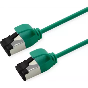 ROLINE U/FTP Patch Cable Cat.8.1 LSOH slim Green 1m (21.15.3243)