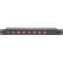 Power distribution board EUROLITE 19-inch 8× IEC C13 outlets model 70008277