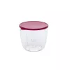 Manual food chopper Jata HMAQ4506 capacity 0.9 L stainless steel blades 140 mm height 12.5 cm diameter Black Red Transparent